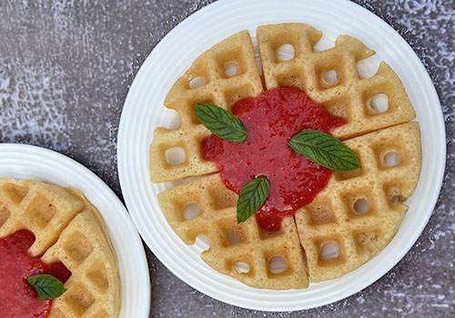 Cassava Flour Waffles Recipe