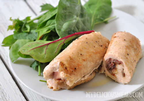 Рулетики из Курицы с Начинкой