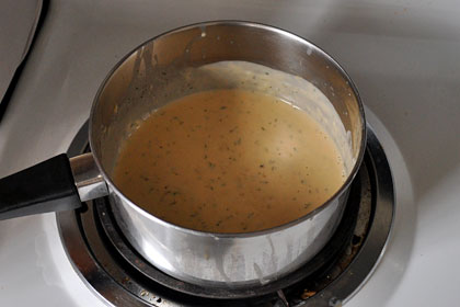 Baked Cod with Creamy Sauce photo instruction 3