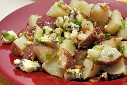 Салат с Картофелем и Сыром Горгонзола пошаговое фото 3