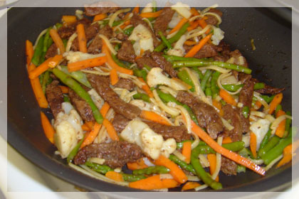 Beef and Vegetable Stir-fry photo instruction 4