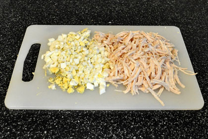 Chicken and Ham Salad photo instruction 1