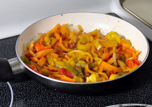 Chicken and Pepper Quesadillas photo instruction 2