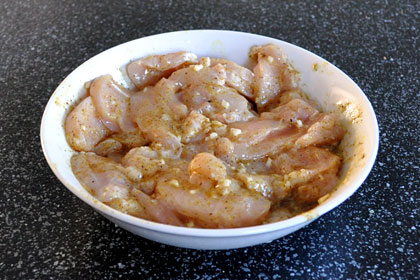 Chicken Shawarma with Vegetables photo instruction 2