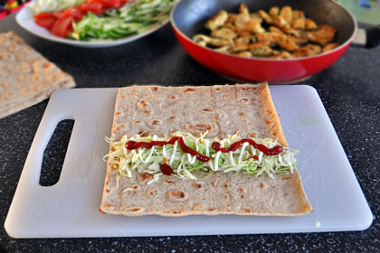 Chicken Shawarma with Vegetables photo instruction 5