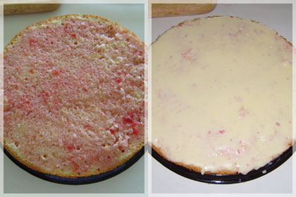 Layered Creamy Sponge Cake photo instruction 7 Layered Creamy Sponge Cake photo instruction 7