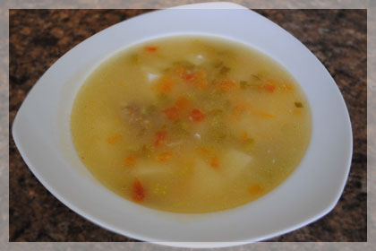 Рассольник (Суп с Солеными Огурцами)