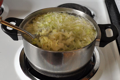 Russian Cabbage Soup Shchi photo instruction 3 Russian Cabbage Soup Shchi photo instruction 3